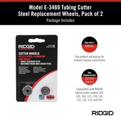 🆕 RIDGID 41317 MODEL E-3469 TUBING CUTTER REPLACEMENT WHEEL PIPE CUTTER WHEEL