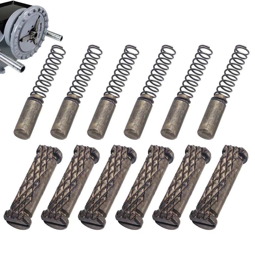 300 535 Pipe Threading Machine 44715 Front Jaw Insert Set 2 Pack