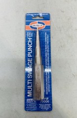 Uniweld 70006 Swaging Punch (6) Sizes 3/16 1/4 5/16 3/8 1/2 5/8&rdquo; All In One