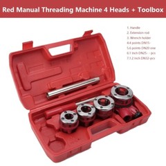 Manual Threading Machine Water Pipe Hinge Twist Plate Die Threading Kit