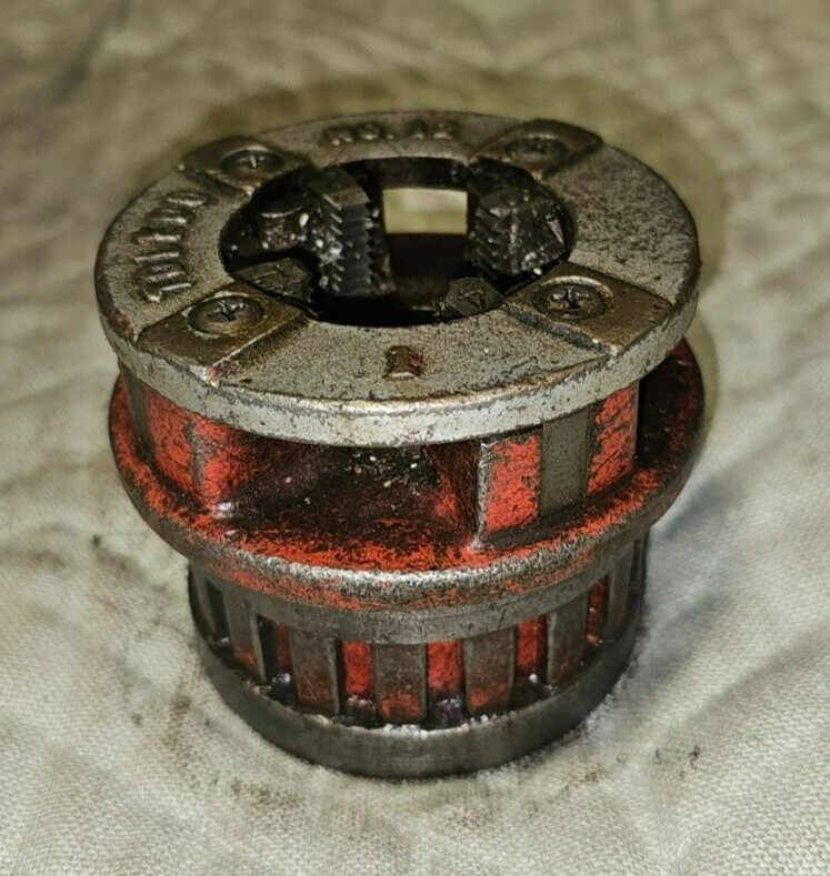 Toledo No. 12 1&Prime; Drop Head Pipe Threading Die Head
