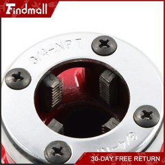 Findmall Ratchet Pipe Threader Kit Replacement 3/4&Prime; Dies Heavy Duty