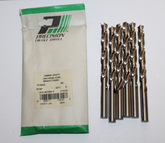 PRECISION TWIST DRILL 015622 V HSS JOBBER DRILL BIT 5 1/4&Prime;L &ndash; QTY OF 6 &ndash; NEW