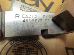 Ridgid 50965 1-2 Universal Pipe Beveling Die Set