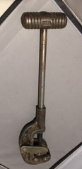 MARK MFG &ndash; No. 1 Vintage Roller Tube Pipe Cutter Heavy Duty 3 Wheel