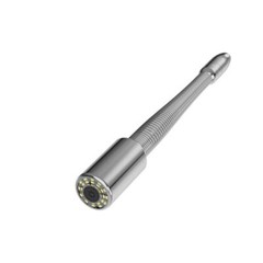 9mm THICK 50m Sewer Pipe Inspection Camera with 512hz Sonde Self level 32mm lens