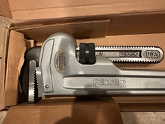 RIDGID #836 STRAIGHT PIPE (31110) 36 in. Aluminum Straight Pipe Wrench New