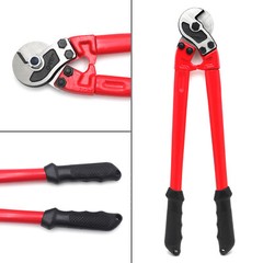 18&Prime; Hardened Cable Cutter- Hard Soft Steel Cable Wire Seals Aircraft Bicycle