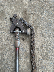 RIDGID Model 206 Cast Iron Chain Soil Pipe Cutter