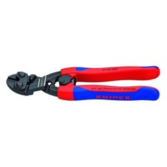 KNIPEX 7122200 Comfort Grip Angled High Leverage Cobolt Cut Red