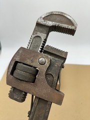 Vintage Proto 824 Large 24&rdquo; Pipe Wrench Heavy Duty Made in USA Good Shape