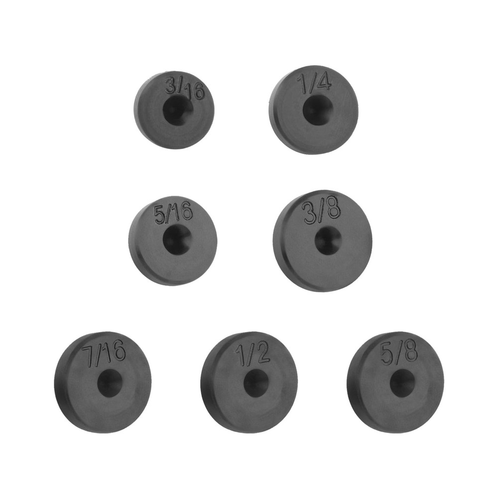 7PCS Double Flare Tool Adapter Kit for 3/16 to 5/8 Tubing Flaring