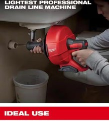 Milwaukee 2571-20 M12 Drain Snake Kit