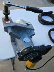 Victaulic Roll Groover Machine Portable Electric REMS Amigo2 & Foot Switch
