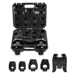 Uimoso 5PCS ProPress Kit with 4 Press Rings (1/2&Prime; to 1-1/4&Prime;) & R8 Actuator