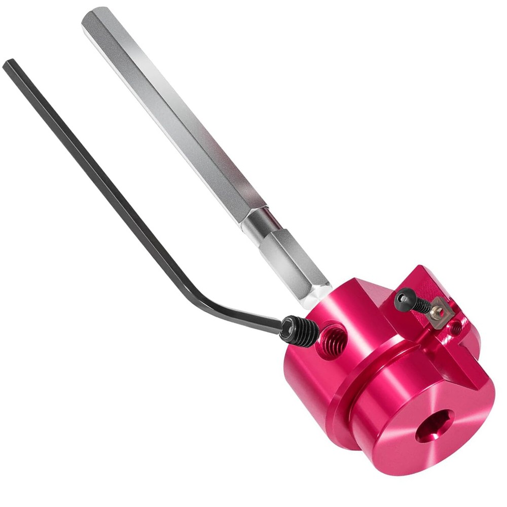 Premium PPR100 PVC Pipe Reamer 1&Prime; Head Aluminum 1/4&Prime; Hex Shaft PVC Socket Saver