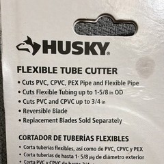 Husky Flexible Tube Cutter 1000 003 915 for up to 1-5/8 in OD Tubing