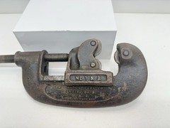 Vintage Rigid No 2 (1-2) Pipe Cutter ⅛&rdquo; &ndash; 2&rdquo; Ridge Tool Co. OHIO USA