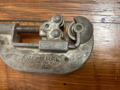 Vintage General Hardware MFG CO No 120 Tubing Conduit Cutter tool made in USA
