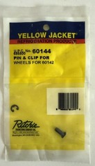 SET OF 2 YELLOW JACKET 60144 REPLACEMENT PIN and CLIP FOR 60142 MINI TUBE CUTTER
