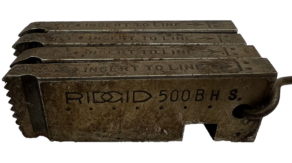 Ridgid 48630 Bolt Dies 9/16 in &ndash; 12 NC, 500B High Speed, RH HS **Free Shipping**