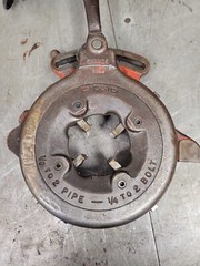 RIDGID E-660 UNIVERSAL DIE HEAD and Ridgid 515 (e-671) (2 DIE heads)