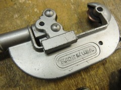LOT of 2 Tubing Cutters Japan & USA Made &bull; 1/8&Prime;-1&Prime; Good Used Cond FREE SHIP d41