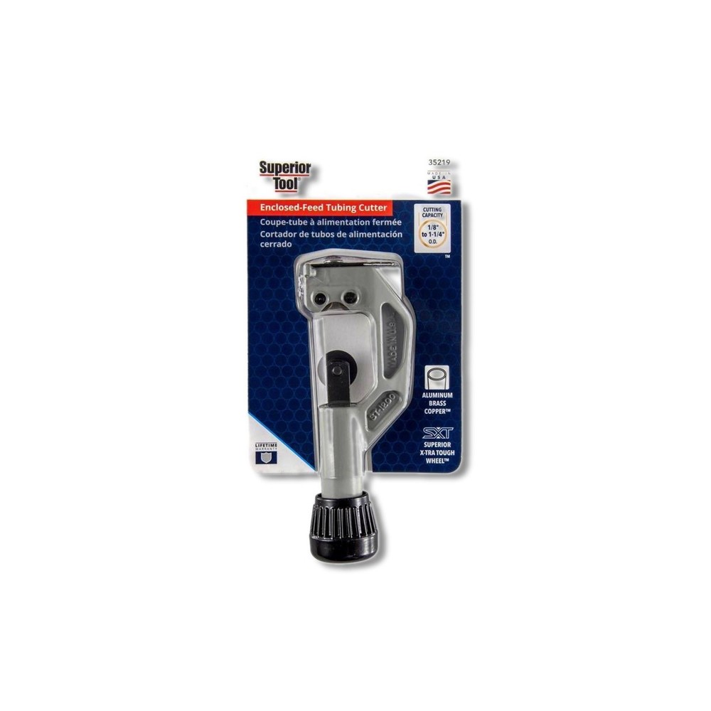 Superior Tool Pipe Cutter Black/Silver 35219