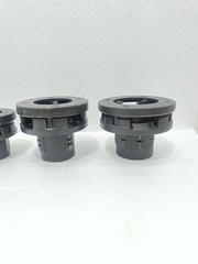 EGA MASTER PIPE THREADING DIE SET&ndash;1/4&Prime; TO 2&Prime; BSPT WITH RATCHET HANDLE HEAVY DUTY