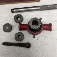 GTD Greenfield No. 260 Thread Cutter W/Handles And Dies in OEM Complete