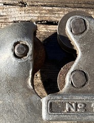THE RIDGE TOOL CO. Ridgid Pipe Cutter No. 2 .. 1/8&rdquo; To 2&Prime; ALUMINUM BODY VINTAGE