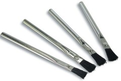 4 New 3/8&Prime; Acid/Flux/Glue/Oil/Cleaning/Paint/Hobby Brushes, 6&Prime; Long Brush