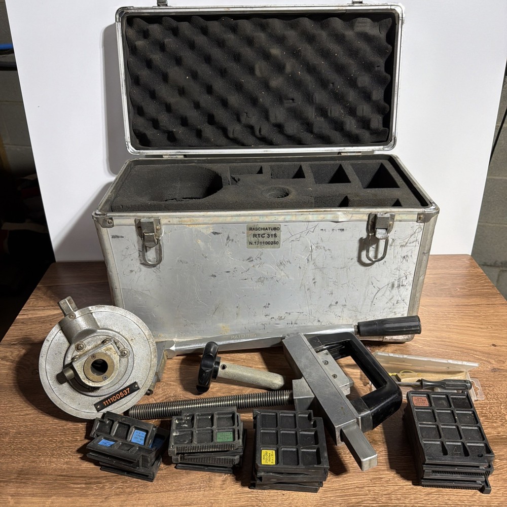 RITMO RTC 315 ELECTROFUSION PIPE SCRAPER FOR 3&Prime; TO 12&Prime; IPS PIPE FUSION