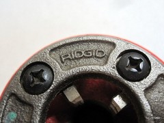 RIDGID 12R Die 1/2&Prime; Threads Model 12-R, 1/2&Prime; NPT Die Head