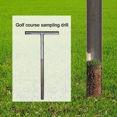 12 Inch Stainless Steel Soil Probe Rod with T Handle, Includes Soil Sample Ki&hellip;