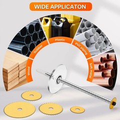 Inside Pipe Cutter for PVC Pipe Cutter Tool Set with 7 inch Scale