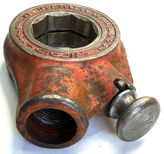 Ridgid 0-R Pipe Threader Threading Ratchet Head Used