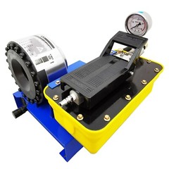 Pneumatic Hose Crimper Hydraulic Pipe Clamping Shrinking Machine Portable 6-25mm