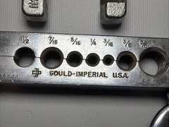 195-FC Imperial Eastman 45 Degree Flaring Tool Kit USA VTG
