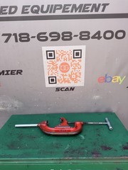 Ridgid HEAVY DUTY No. 6-S Pipe Cutter 4&Prime;-6&Prime; Cutting Capacity Great Shape.