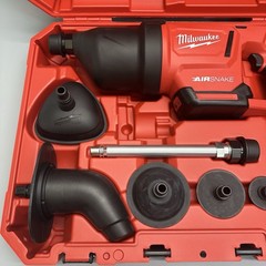 Milwaukee 2572B-21 AIRSNAKE M12 Cordless Drain Cleaning Air Gun Kit with Battery