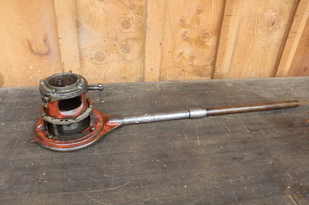 RIDGID NO. 65-R RIGID 1&Prime; TO 2&Prime; PIPE THREADER, Good Used Shape