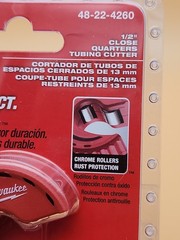 Milwaukee 48-22-4260 1/2&Prime; Close Quarters Tubing Cutter NEW