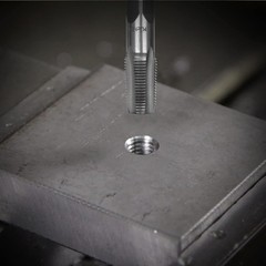 6 Piece NPT Thread Forming Taps, Pipe Taps Set, High-Speed Steel 6