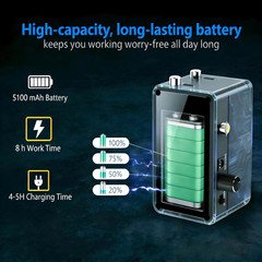HD Sewer Camera with 512Hz Locator, 165FT, 10&Prime; Display, 12 LEDs, IP68