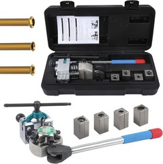 Professional Brake Line Flaring Tool Kit for 45 Degree Single/Bubble/Double Flar