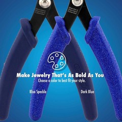 Standard Crimp Tool &ndash; Compatible with Crimp Beads #1-3, Tubes #2-3, Dark Blue, 5