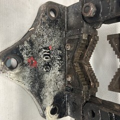 Vintage MARK MFG Co Chicago No. 3 Pipe Vise E458A Bench Mount Fitting Plumbing