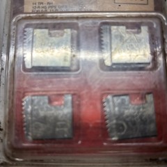 Ridgid 37870 High Speed 12-R Pipe Dies 1/2&Prime; NPT **NEW**