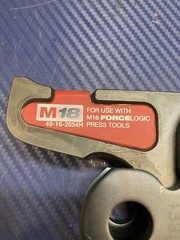 Milwaukee Tool 49-16-2654M M18 Force Logic Press Jaw, For 5/8 In Copper (Hvac)